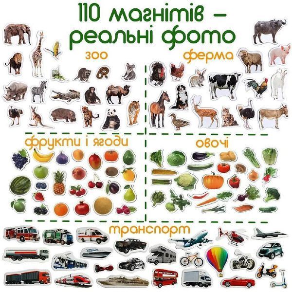 Набір магнітів 110 шт 4031-63 138149 фото